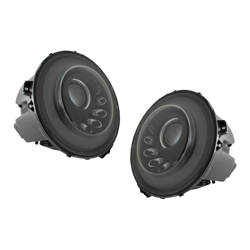 LED Headlights suitable for Mercedes G-Class W463 (2005-2017) Bi-Xenon M-Look Dynamic Sequential Signal LED Headlights suitable for Mercedes G-Class W463 (2005-2017) Bi-Xenon M-Look Dynamic Sequential Signal