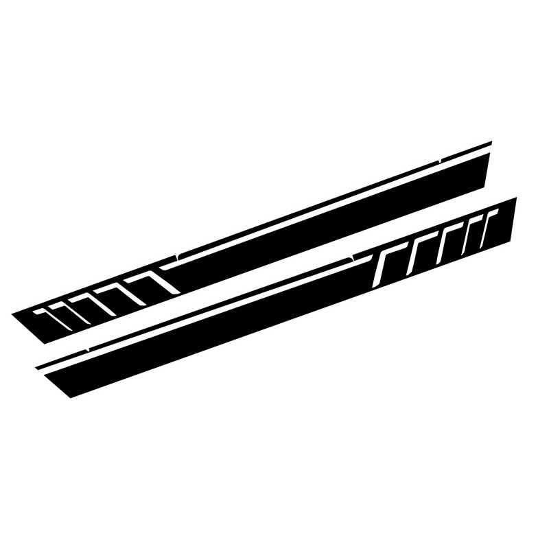 Side Decals Sticker Vinyl Matte Black suitable for MERCEDES G-class W463 (1989-2017) Side Decals Sticker Vinyl Matte Black suitable for MERCEDES G-class W463 (1989-2017)