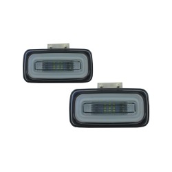 LED Rear Bumper Fog Lamp Light Bar suitable for Mercedes G-Class W463 (1989-2015) Smoke