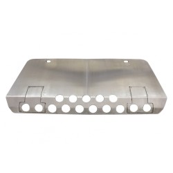 Front Bumper Aluminum Skid Plate Off Road Package Under Run Protection suitable for Mercedes G-Class W463 (1989-2017) 4x4 Design