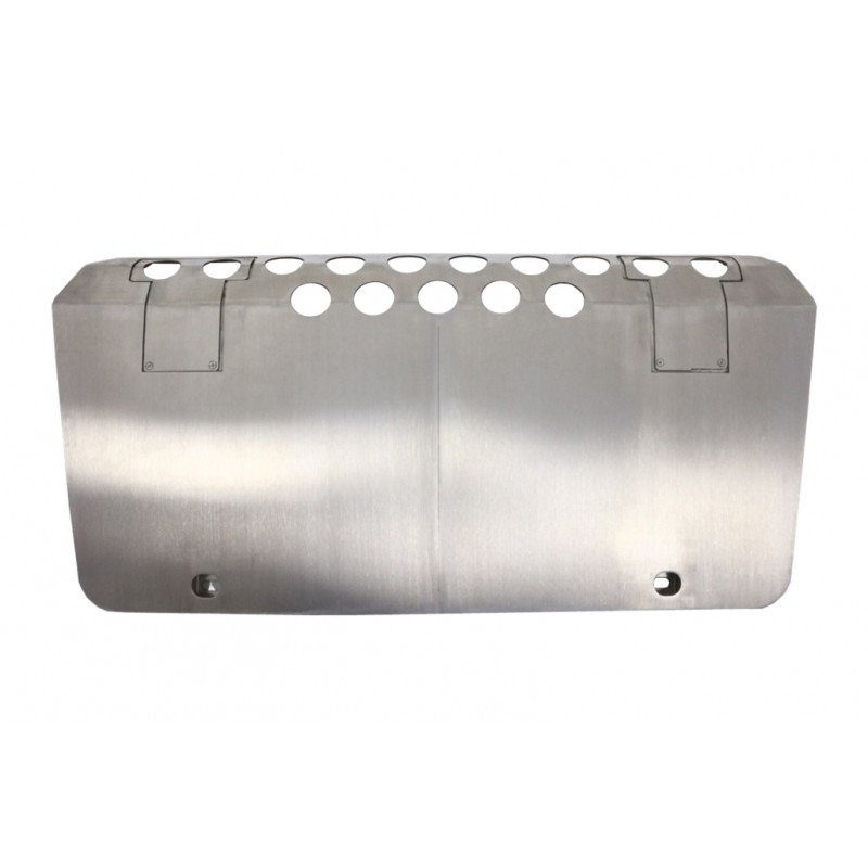 Front Bumper Aluminum Skid Plate Off Road Package Under Run Protection suitable for Mercedes G-Class W463 (1989-2017) 4x4 Design