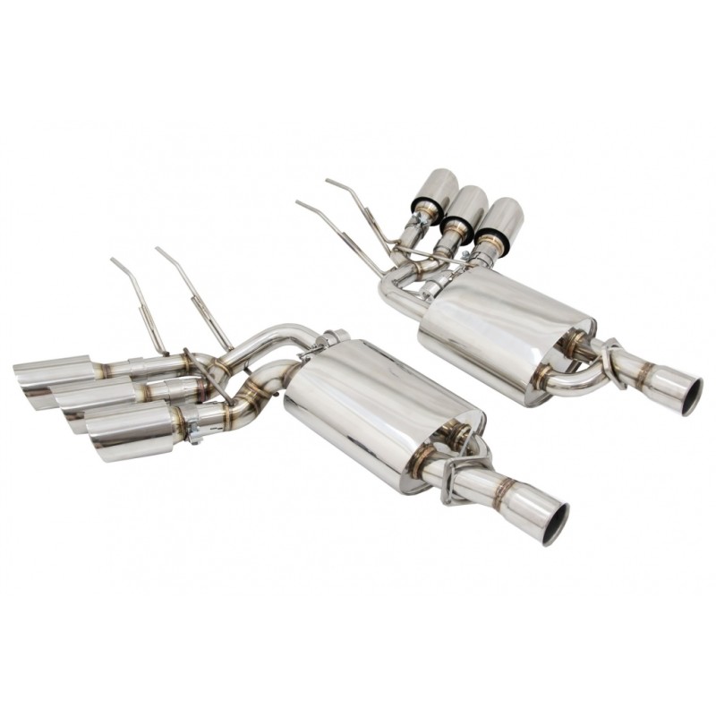 Complete Exhaust System suitable for Mercedes G-Class W463 (2009-2018) G500 G55 G63 G65 Triple Muffler Tips with Valvetronic Complete Exhaust System suitable for Mercedes G-Class W463 (2009-2018) G500 G55 G63 G65 Triple Muffler Tips with Valvetronic