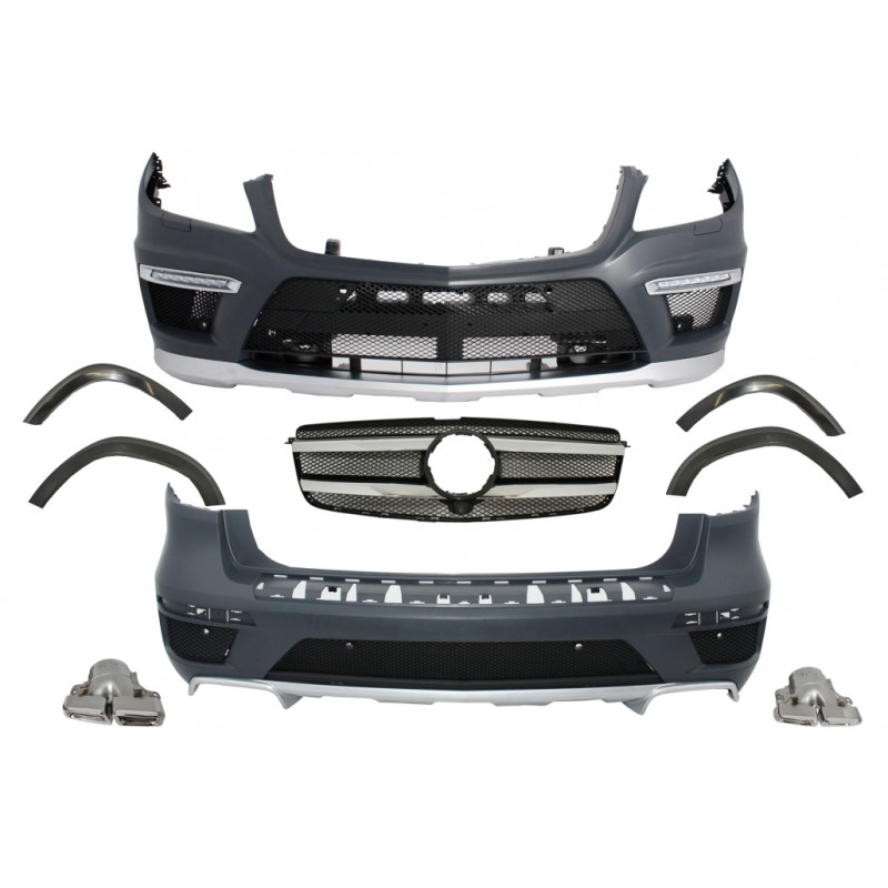 Complete Body Kit suitable for Mercedes GL-Class X166 (2012-2016) GL63 Design Complete Body Kit suitable for Mercedes GL-Class X166 (2012-2016) GL63 Design