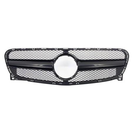 Front Grille suitable for Mercedes GLA-Class X156 (2014-2016) GLA45 Design Black