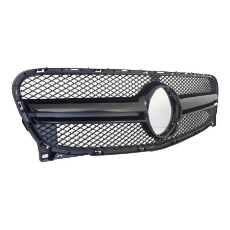 Front Grille suitable for Mercedes GLA-Class X156 (2014-2016) GLA45 Design Black