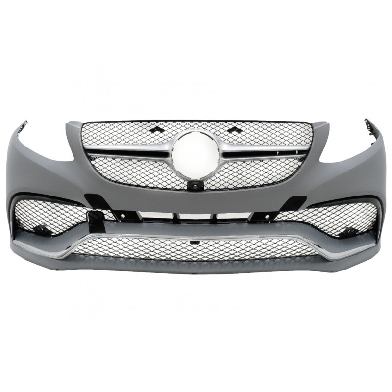 Body Kit suitable for Mercedes GLE Coupe C292 Sport Line (2015-2019) with Chrome Muffler Tips