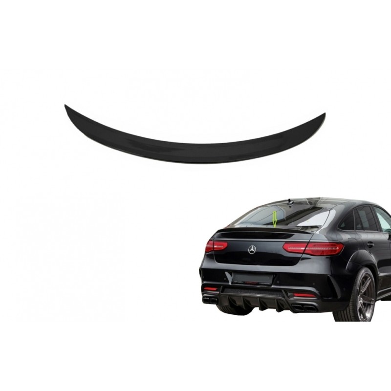 Trunk Boot Spoiler suitable for Mercedes GLE Coupe C292 (2015-2019) Piano Black Trunk Boot Spoiler suitable for Mercedes GLE Coupe C292 (2015-2019) Piano Black