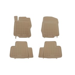 Floor mat Rubber suitable for MERCEDES M-Class W164 (2005-2011) Beige