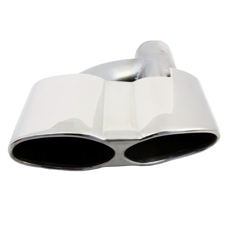 Exhaust muffler tips suitable for Mercedes S-class W221 (2005-2013) S65 S63 Design