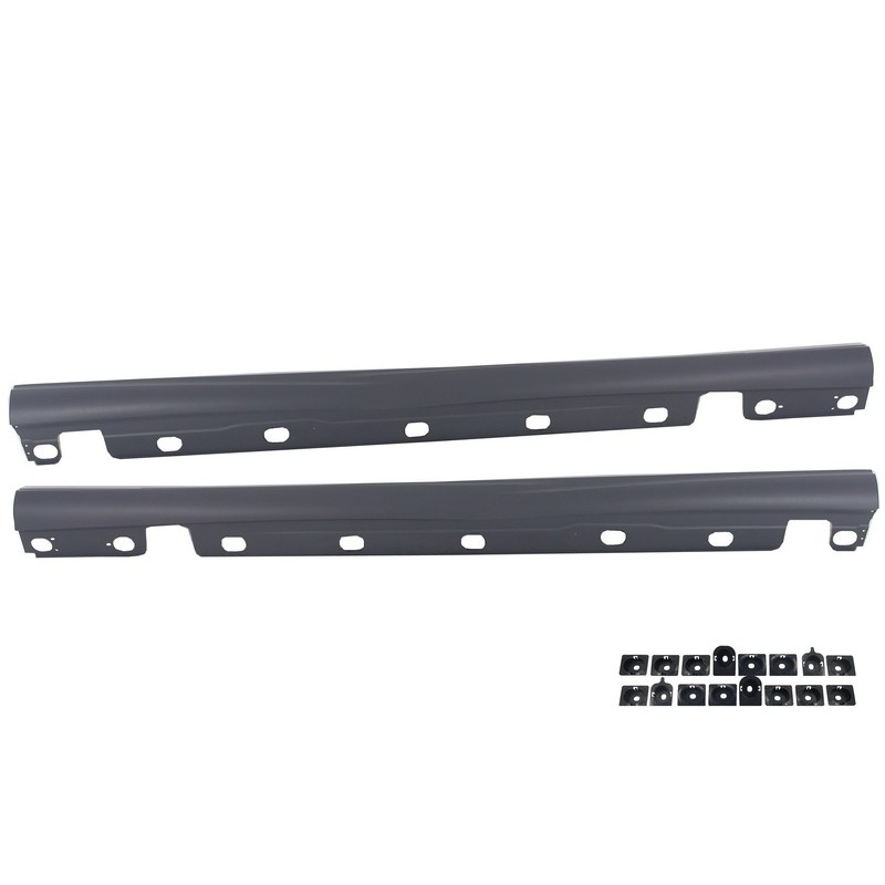 Side Skirts suitable for Mercedes S-Class W221 (2005-2013) S65 Design Short Version