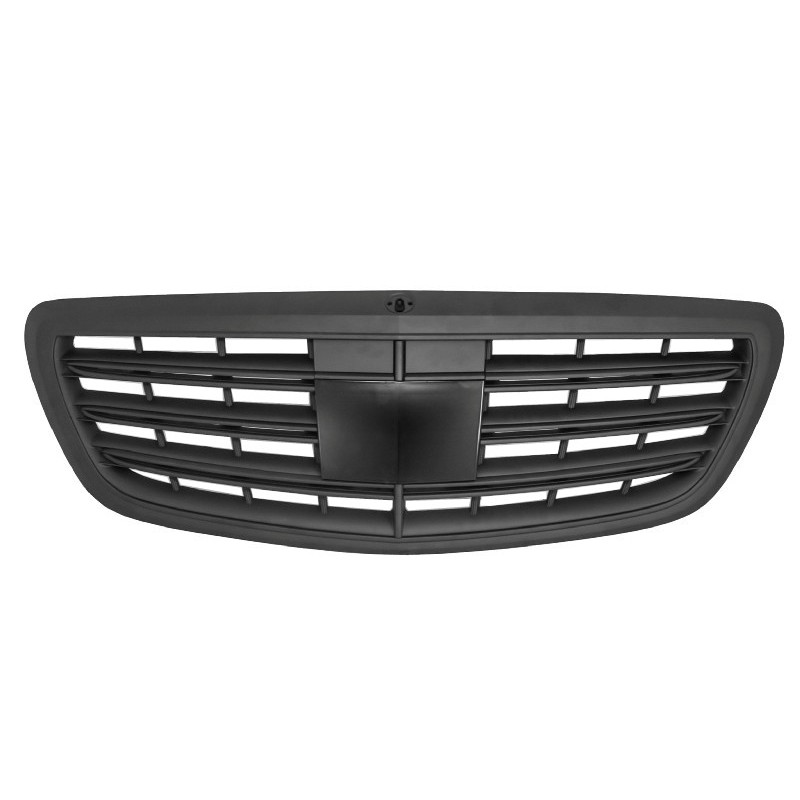 Front Grille suitable for Mercedes S-Class W222 (2014-08.2020) S63 S65 Design Matte Black Front Grille suitable for Mercedes S-Class W222 (2014-08.2020) S63 S65 Design Matte Black
