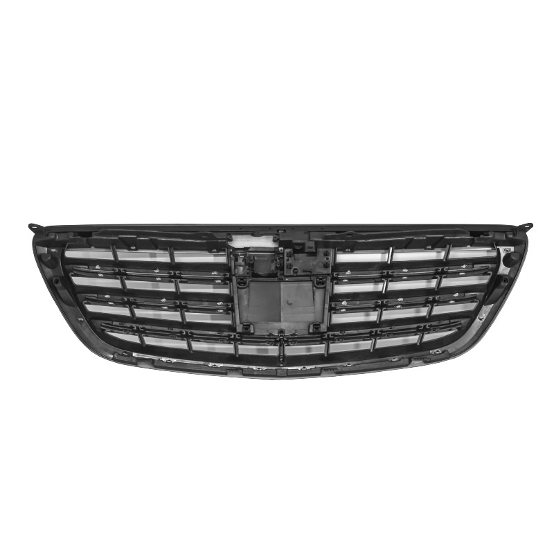 Front Grille suitable for Mercedes S-Class W222 (2014-08.2020) S63 S65 Design Matte Black Front Grille suitable for Mercedes S-Class W222 (2014-08.2020) S63 S65 Design Matte Black