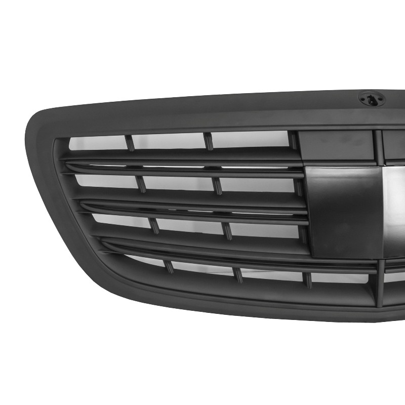 Front Grille suitable for Mercedes S-Class W222 (2014-08.2020) S63 S65 Design Matte Black Front Grille suitable for Mercedes S-Class W222 (2014-08.2020) S63 S65 Design Matte Black