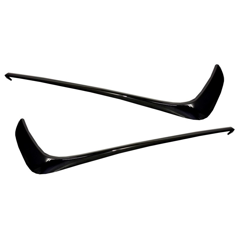 Front Bumper Splitters Fins suitable for Mercedes W222 S-Class S63 Design (2013-up) Black Edition Front Bumper Splitters Fins suitable for Mercedes W222 S-Class S63 Design (2013-up) Black Edition