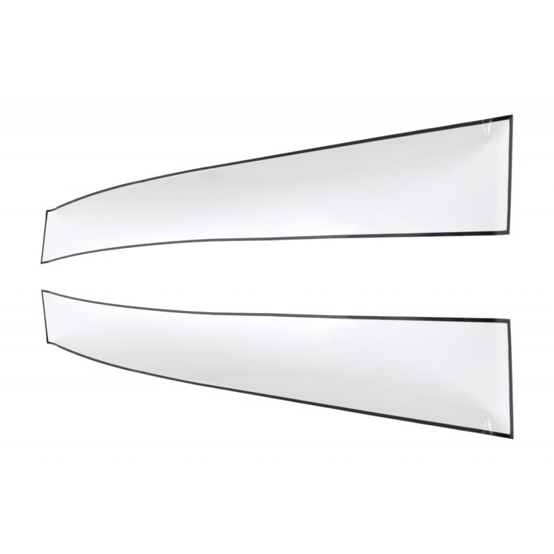 Set Sticker Vinyl Black White Hood Upper Bonnet suitable for MINI R50 R52 R53 R56 R57 Clubman R55 (2001-2017) Premium Quality