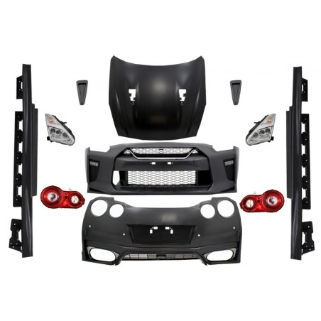 Complete Body Kit suitable for Nissan GT-R (2008-2017) Facelift (2017) Design Complete Body Kit suitable for Nissan GT-R (2008-2017) Facelift (2017) Design
