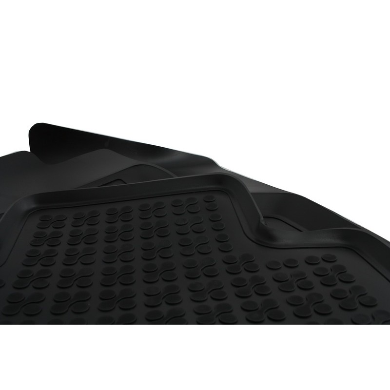 Floor mat black suitable for OPEL Meriva B 2010-