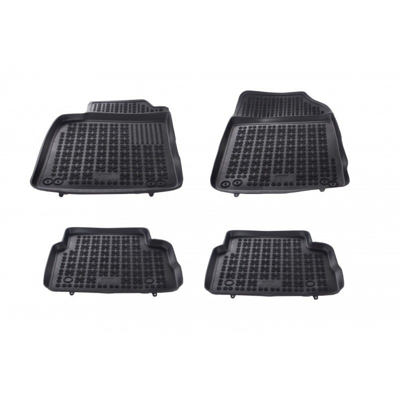 Floor mat Rubber Black suitable for OPEL Vectra C 2002-2008