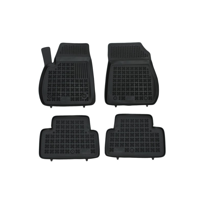 Floor mat black suitable for OPEL Zafira Tourer C 2012