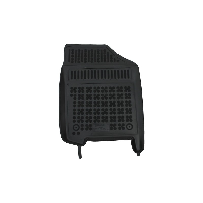 Floor mat black suitable for PEUGEOT 207 2006- .
