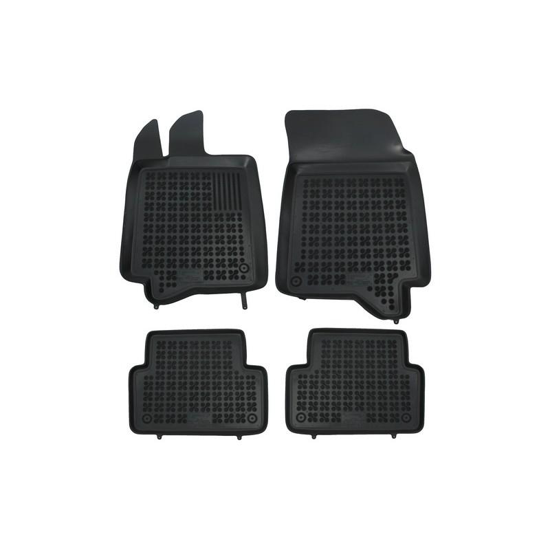 Floor mat black suitable for RENAULT Laguna II 2001-2007