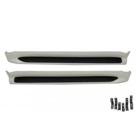 Running Boards Side Steps  suitable for Toyota Land Cruiser FJ200 Facelift (2015-up) OEM Design