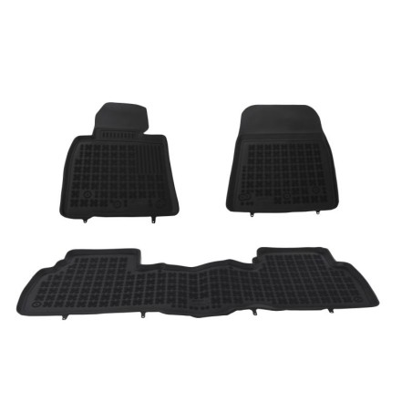 Floor mat Black suitable for TOYOTA Land Cruiser J200 V8 2008