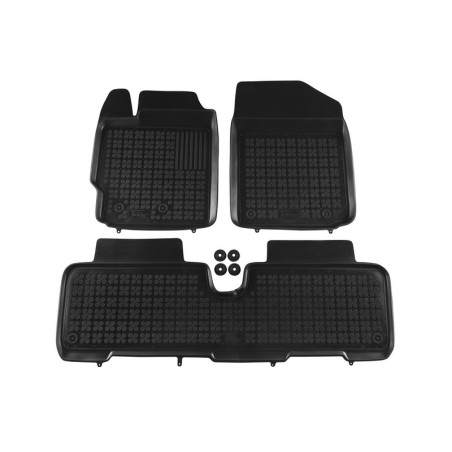 Rubber Floor Mat Black suitable for Toyota Urban Cruiser (2008-2014) Yaris II (2005-2011) Rubber Floor Mat Black suitable for Toyota Urban Cruiser (2008-2014) Yaris II (2005-2011)