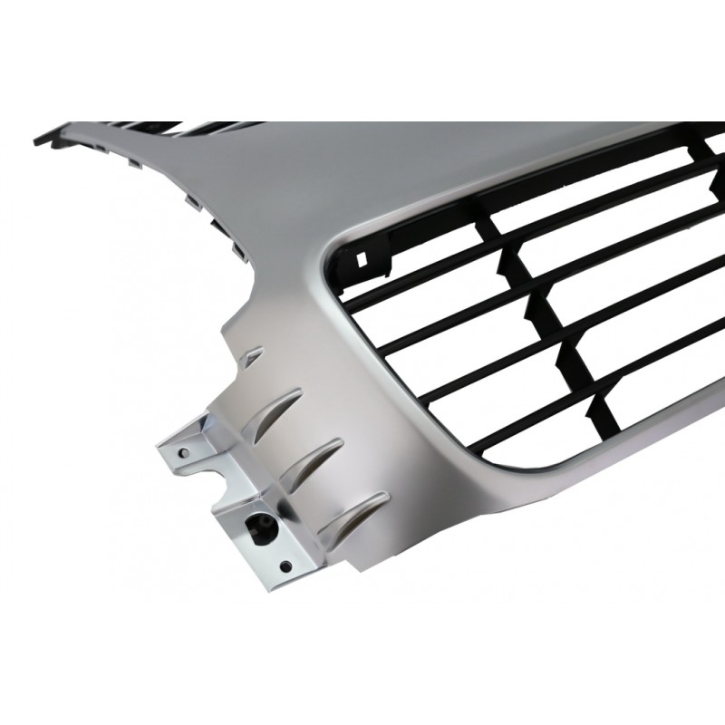 Front Grille suitable for VW Golf 5 V (2003-2007) R32 Design Brushed Aluminium Front Grille suitable for VW Golf 5 V (2003-2007) R32 Design Brushed Aluminium
