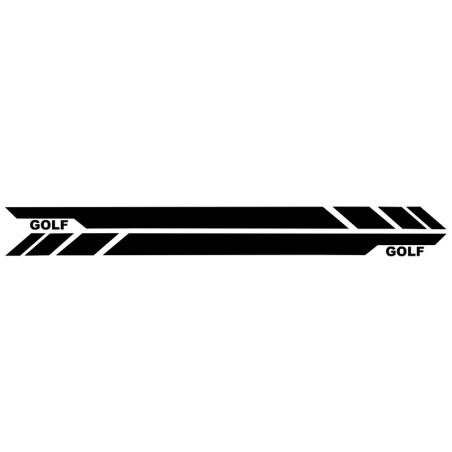 Side Decals Sticker Vinyl Black suitable for VW Golf 5 6 7 V VI VII (2003-up) Side Decals Sticker Vinyl Black suitable for VW Golf 5 6 7 V VI VII (2003-up)