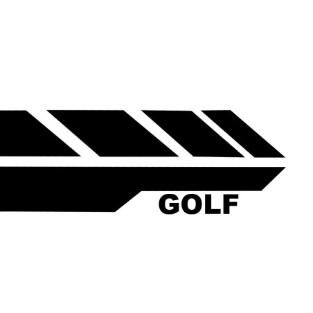 Side Decals Sticker Vinyl Black suitable for VW Golf 5 6 7 V VI VII (2003-up) Side Decals Sticker Vinyl Black suitable for VW Golf 5 6 7 V VI VII (2003-up)