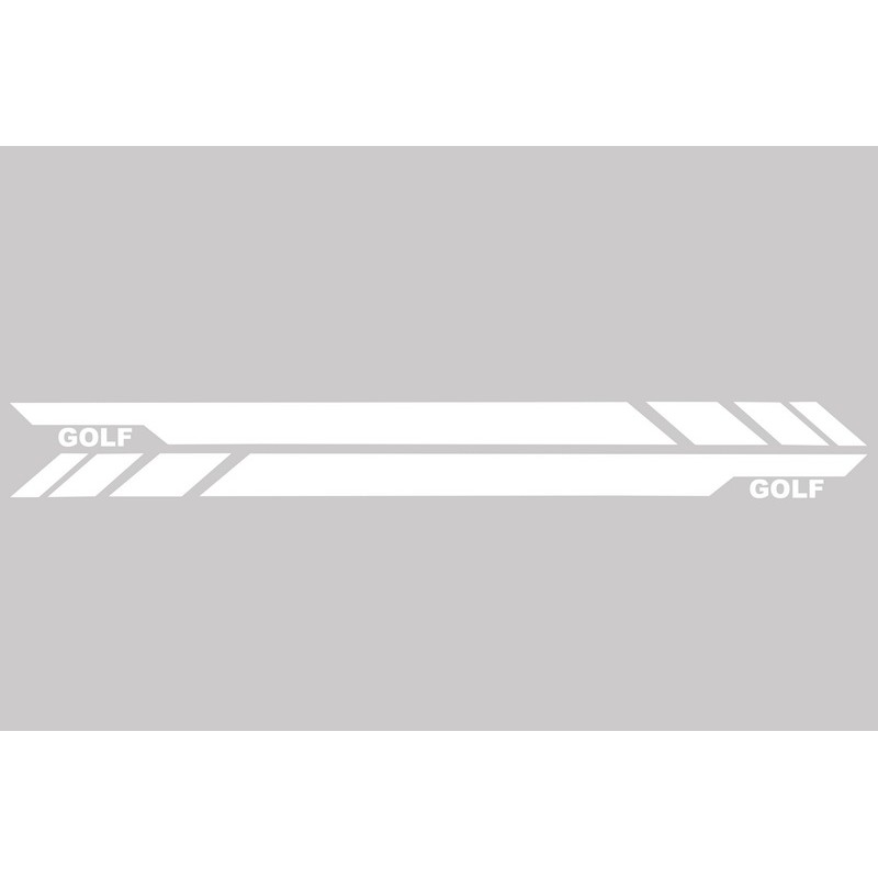 Side Decals Sticker Vinyl White suitable for VW  Golf 5 6 7 V VI VII (2003-up)