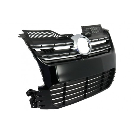 Front Grille suitable for VW Golf 5 V (2003-2009) R32 Design Black