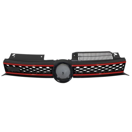 Central Grille Front Grille suitable for VW Golf 6 VI (2008-2012) GTI Design