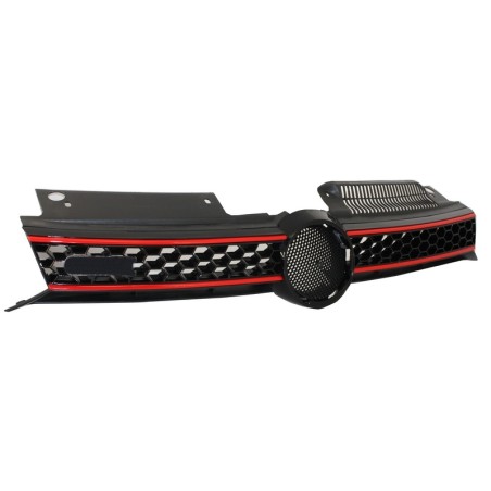 Central Grille Front Grille suitable for VW Golf 6 VI (2008-2012) GTI Design