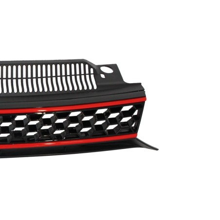 Central Grille Front Grille suitable for VW Golf 6 VI (2008-2012) GTI Design