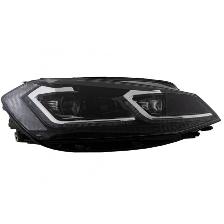 LED Headlights suitable for VW Golf 7.5 VII Facelift (2017-up) with Sequential Dynamic Turning Lights