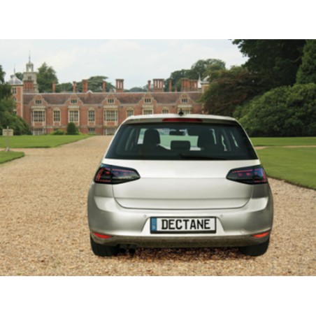 DECTANE LED TAILLIGHTS suitable for VW GOLF VII GTI-LOOK BLACK SMOKE