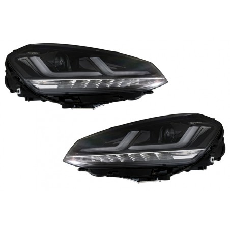 Osram Full LED Headlights LEDriving suitable for VW Golf 7 VII (2012-2017) Black Upgrade for Halogen