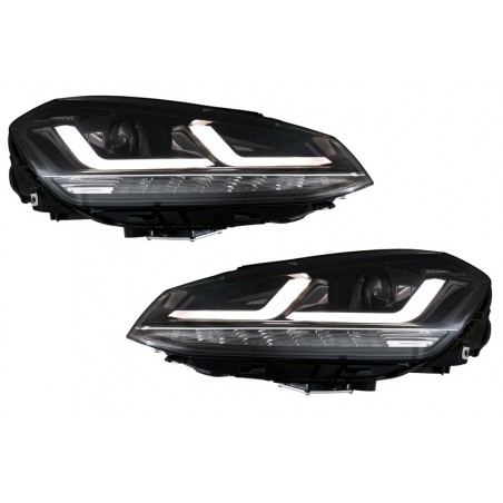 Osram Full LED Headlights LEDriving suitable for VW Golf 7 VII (2012-2017) Black Upgrade for Xenon & Halogen DRL Cars