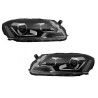 Headlights LED DRL suitable for VW Passat 3C B7 (11/2010-10/2014) Black Headlights LED DRL suitable for VW Passat 3C B7 (11/2010-10/2014) Black