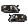 Headlights LED DRL suitable for VW Passat 3C B7 (11/2010-10/2014) Black Headlights LED DRL suitable for VW Passat 3C B7 (11/2010-10/2014) Black