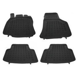 Rubber Floor Mat Black suitable for VW Passat B8 (2014-up)