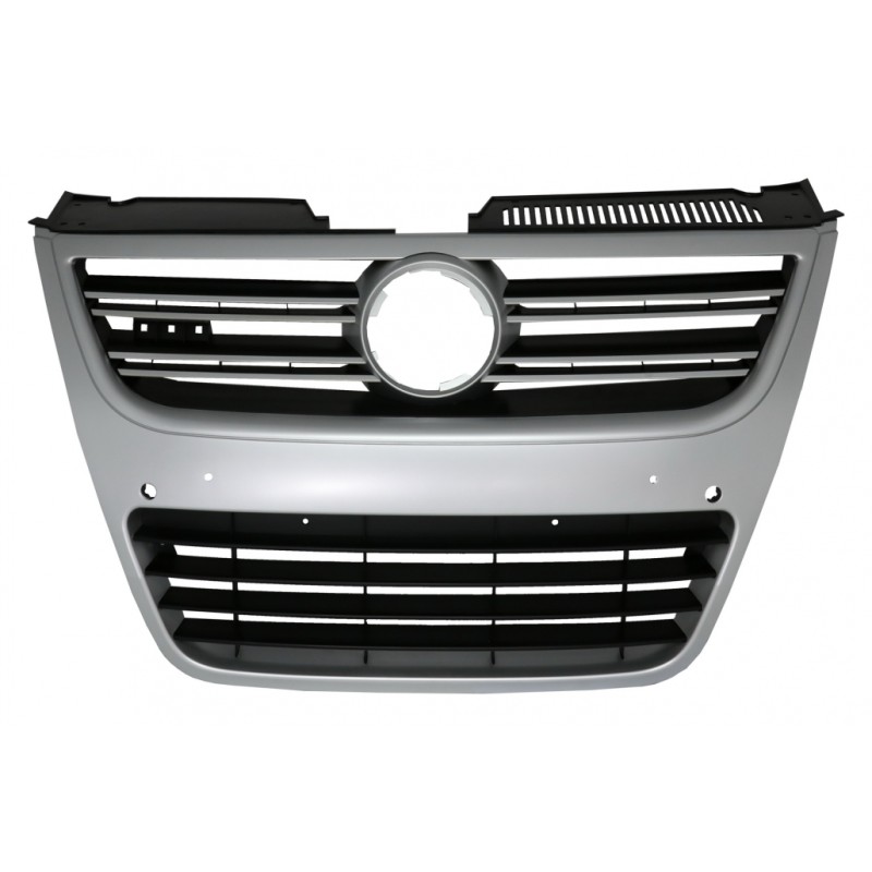 Front Grille suitable for VW Passat 3C (2007-2010) Silver Aluminium Look Front Grille suitable for VW Passat 3C (2007-2010) Silver Aluminium Look