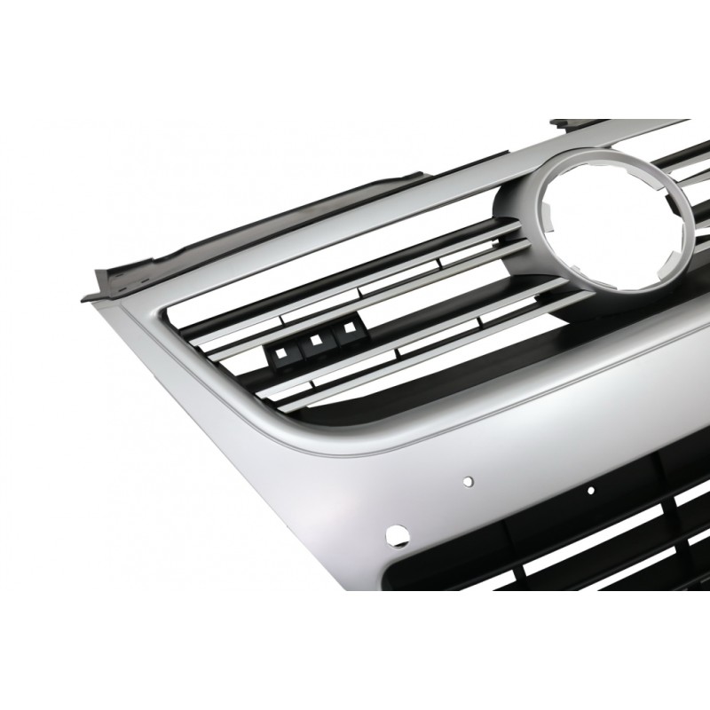 Front Grille suitable for VW Passat 3C (2007-2010) Silver Aluminium Look Front Grille suitable for VW Passat 3C (2007-2010) Silver Aluminium Look