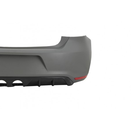 Rear Bumper suitable for VW Polo 6R (2009-2018) R400 Design Without PDC Rear Bumper suitable for VW Polo 6R (2009-2018) R400 Design Without PDC