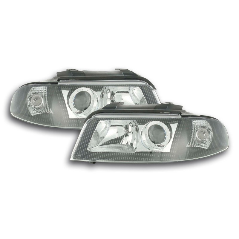 Phares Audi A4 type B5 99-00 noir