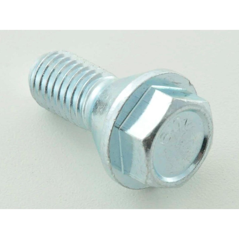 Jeu de boulons de roue (8 pcs.) Longueur d'arbre 26 mm, collier conique, tête courte, argent M14x1,5