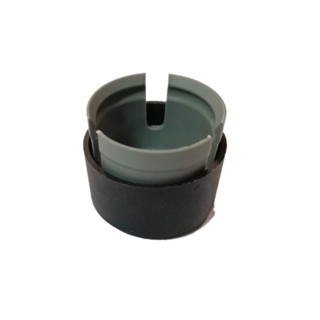 Cache écrou de roue noir 19mm - 7H0601173 9B9