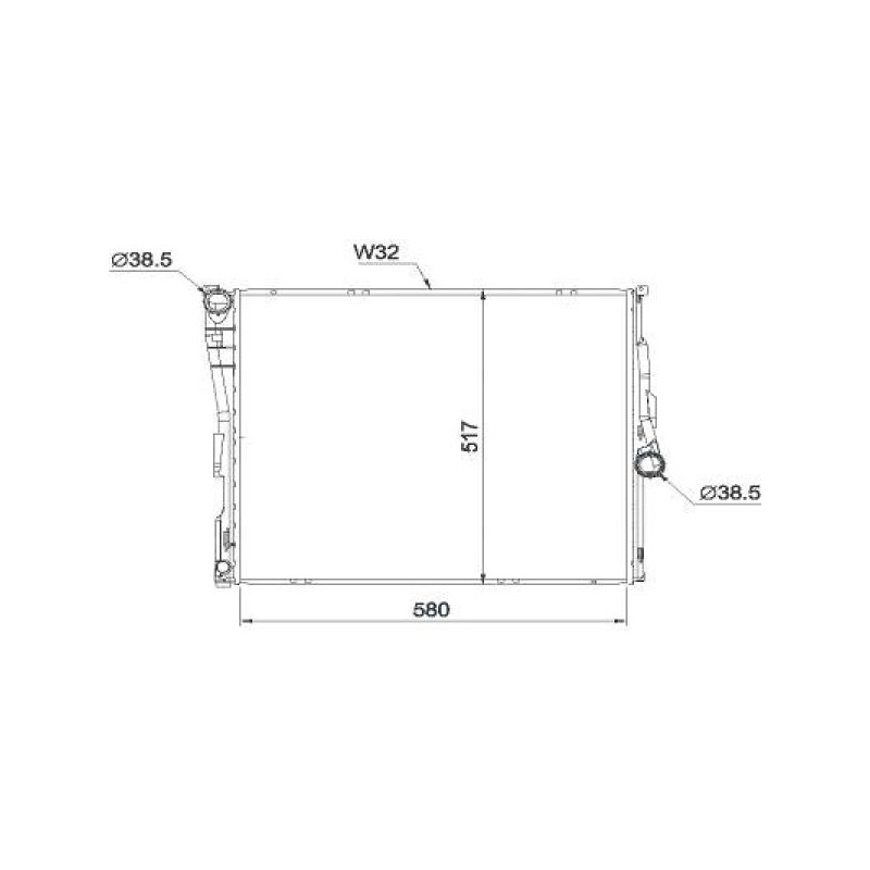 [Titre FR] BMW X3 E83 01/2004 Oem: 17113400013